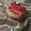 شمعة كيكة عيد الميلاد